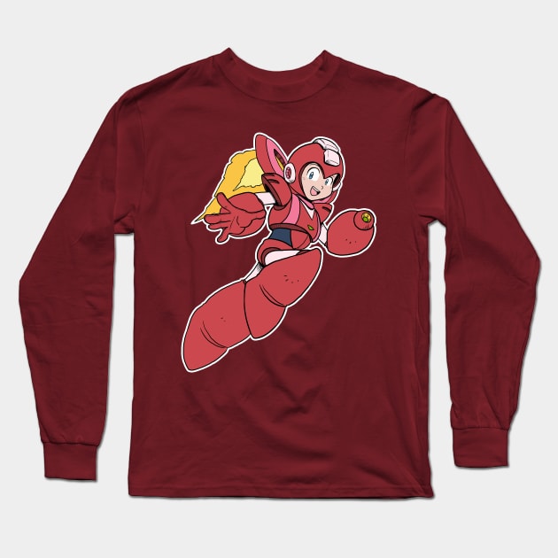 JET MEGAMAN Long Sleeve T-Shirt by IanDimas